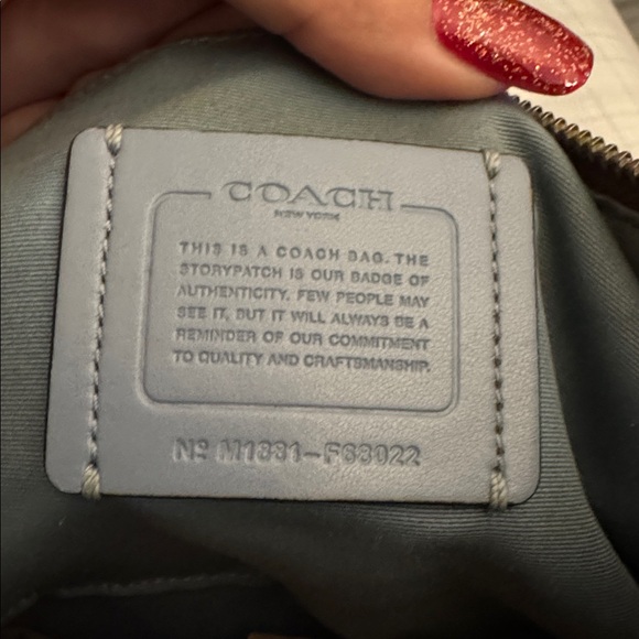 Coach Rare Floral Women's Bag With Bonus Wallet And Long strap - Picture 4 of 17